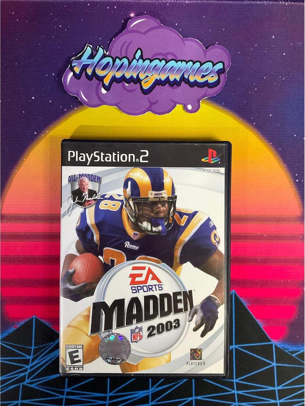 NFL Madden 2003 (Sony PlayStation 2, 2002) CIB
